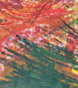 Bunter Hintergrund Moderne malerei abstrakt action-painting