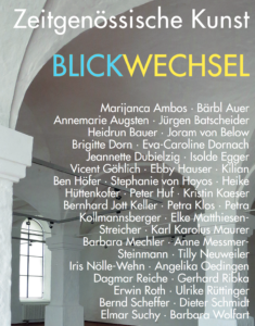 Kunsthalle Kempten Kunstausstellung Blickwechsel Berufsverband Bildender Künstler Allgäu Schwaben Süd mit Kunstwerken zeitgenössischer Kunst