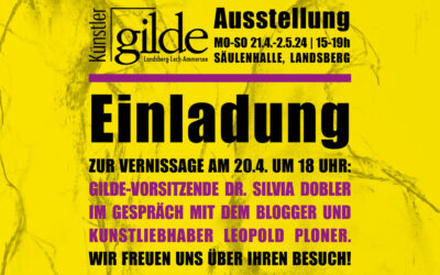 Mitgliederausstellung Künstlergilde Landsberg-Ammersee-Lech Säulenhalle