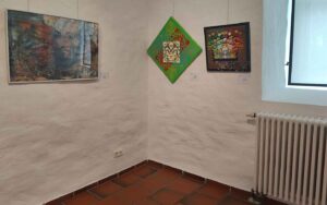 Kunsthalle Kempten Kunstausstellung Blickwechsel Berufsverband Bildender Künstler Allgäu Schwaben Süd mit Kunstwerken zeitgenössischer Kunst