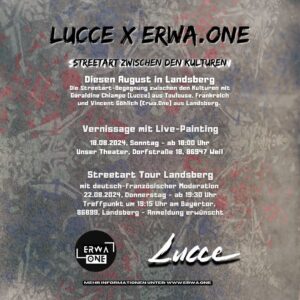 Streetart Veranstaltung Oberbayern Landsberg Programm