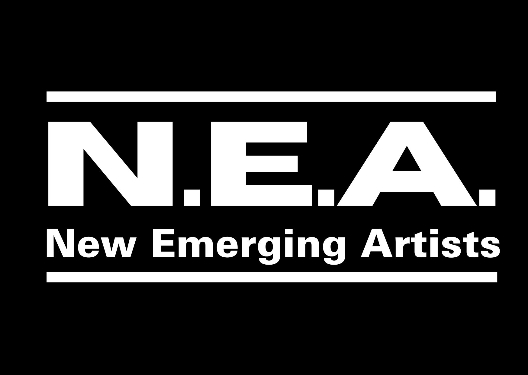 Banner N.E.A. New Emerging Artists Open Call Ausschreibung bildende Kunst Bayern