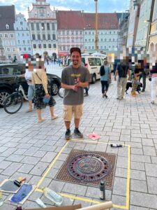Print the City Gulli-Deckel Streetart Drucke mit Erwa.One