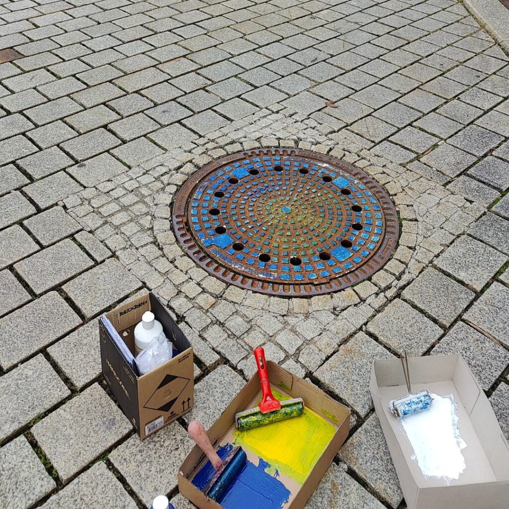 Gulli Deckel mit Farbe in Mindelheim