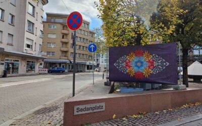 Kunst im öffentlichen Raum: Ornamente für die 6. Pforzheimer Kulturnacht